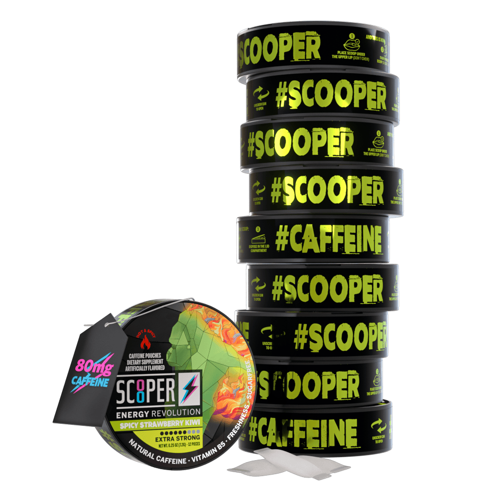 SCOOPER Energy Spicy Strawberry Kiwi