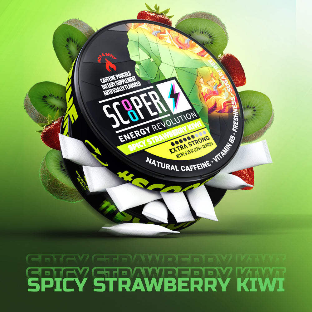 SCOOPER Energy Spicy Strawberry Kiwi