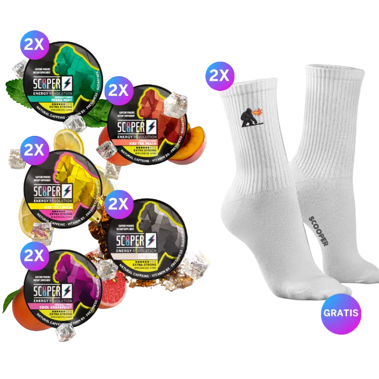 All-In-One Couple Bundle (10 Dosen + 2 Paar Socken)