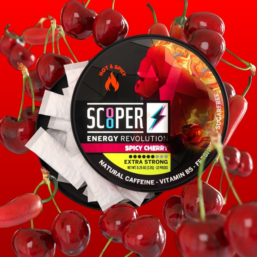 SCOOPER Energy Spicy Cherry (10er Packung)