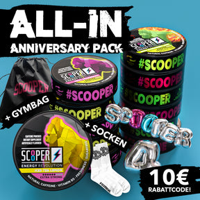 All-in Anniversary Pack + 10€ Gutschein