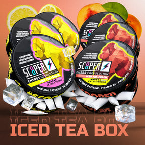 SCOOPER Energy Iced Tea Box Extra Strong (6 Dosen)