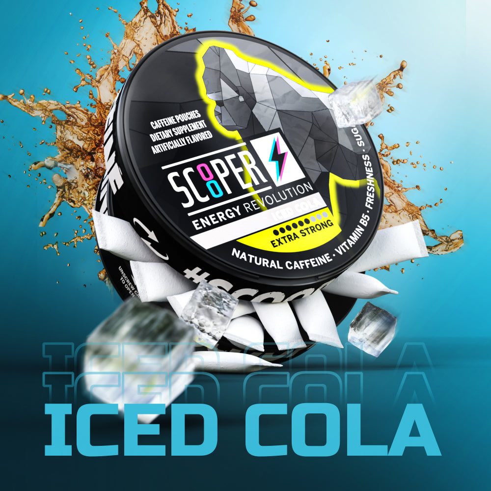 SCOOPER Energy Iced Cola Extra Strong