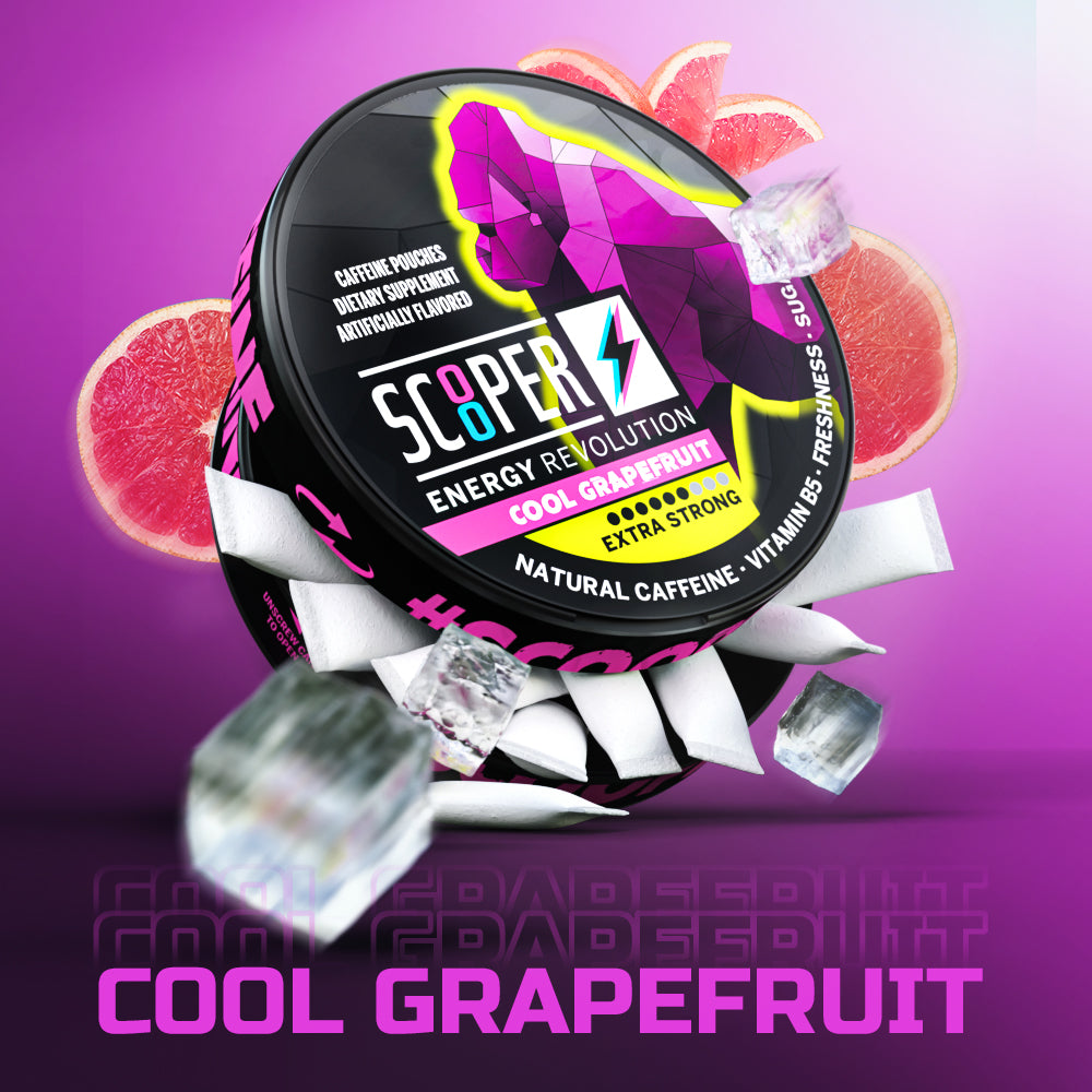 SCOOPER Energy Cool Grapefruit Extra Strong