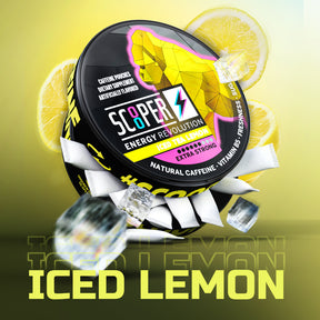 SCOOPER Energy Iced Tea Lemon Extra Strong
