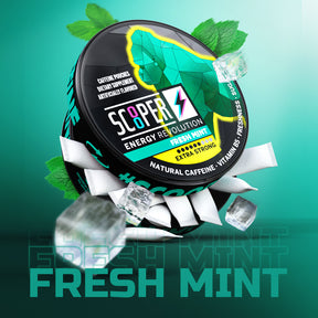 SCOOPER Energy Fresh Mint Extra Strong