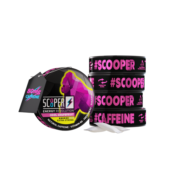 SCOOPER Energy Cool Grapefruit Extra Strong