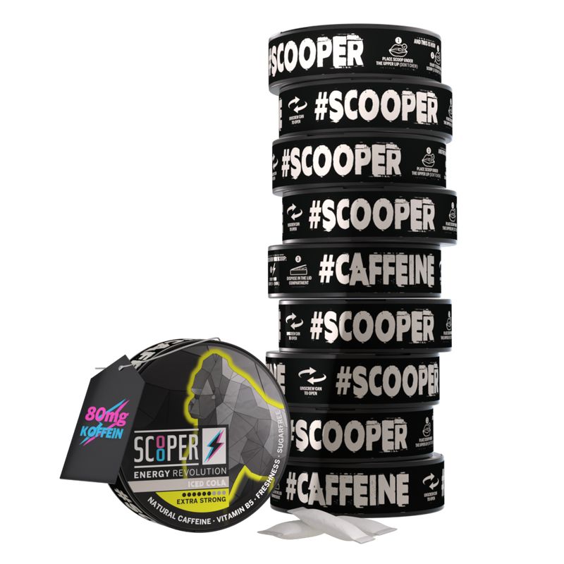 SCOOPER Energy Iced Cola Extra Strong