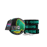 SCOOPER Energy Fresh Mint 4 Dosen mit 2 Pouches und einem 80mg Koffein Anhänger.
