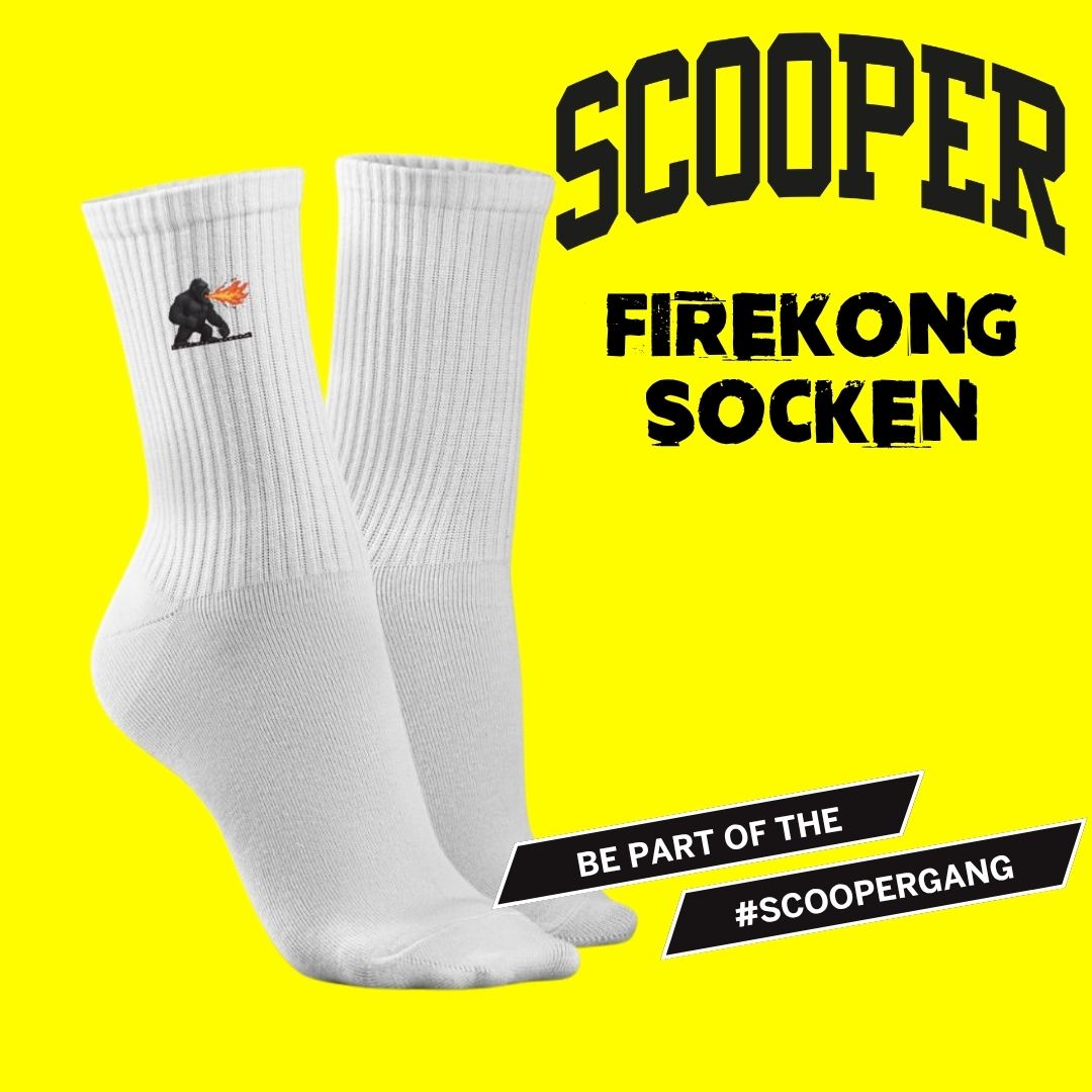 SCOOPER FIREKONG Socken