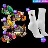 All-In-One Couple Bundle (10 Dosen + 2 Paar Socken)