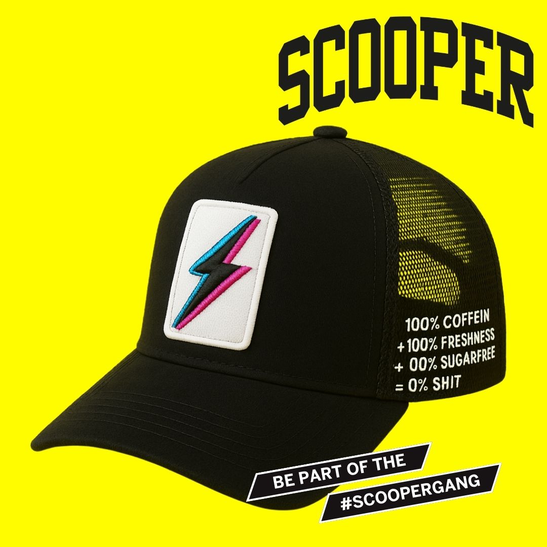 SCOOPER Energy Snapback Cap